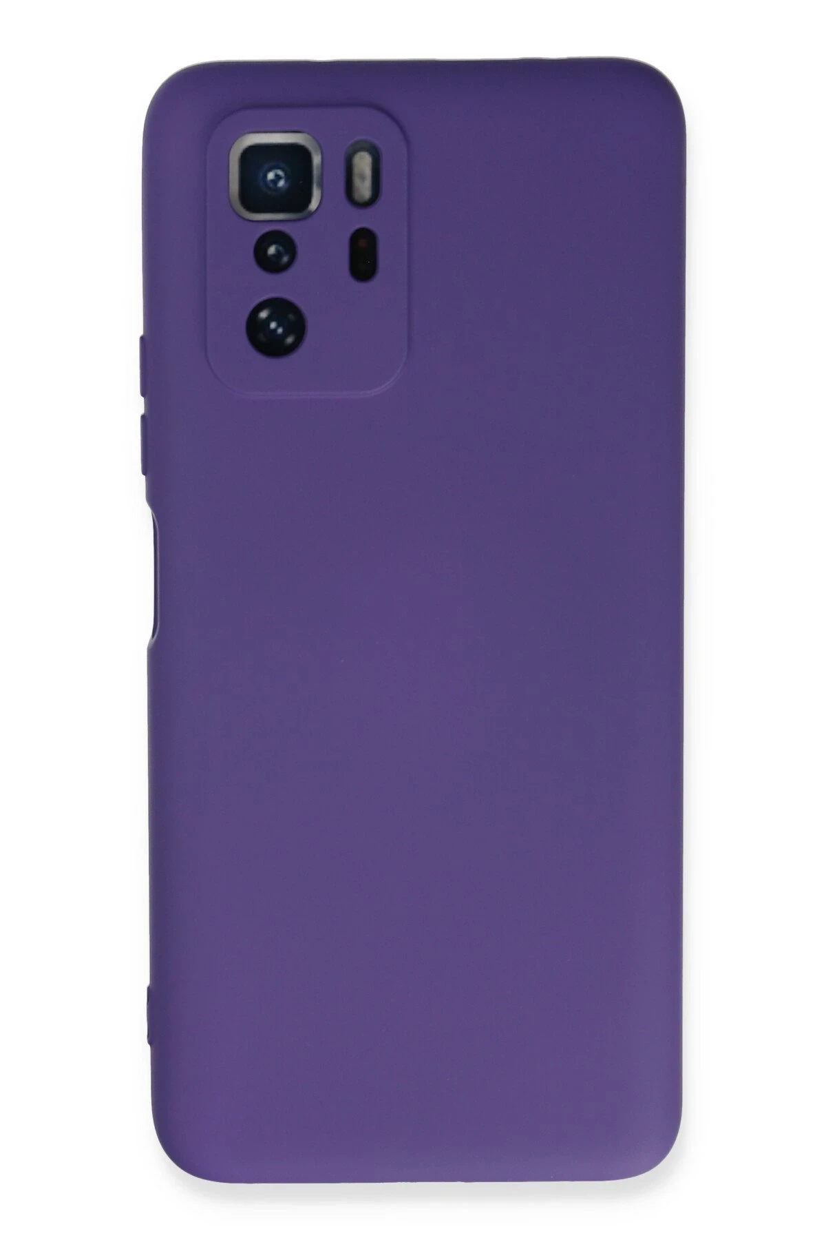 Poco X3 GT Kılıf Nano içi Kadife Silikon - Mor