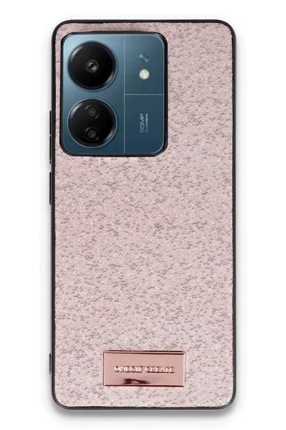 Redmi 13C Bright Simli Kapak - Pembe