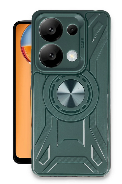 Redmi Note 13 Pro 5G Kılıf Lincoln Silikon - Koyu Yeşil