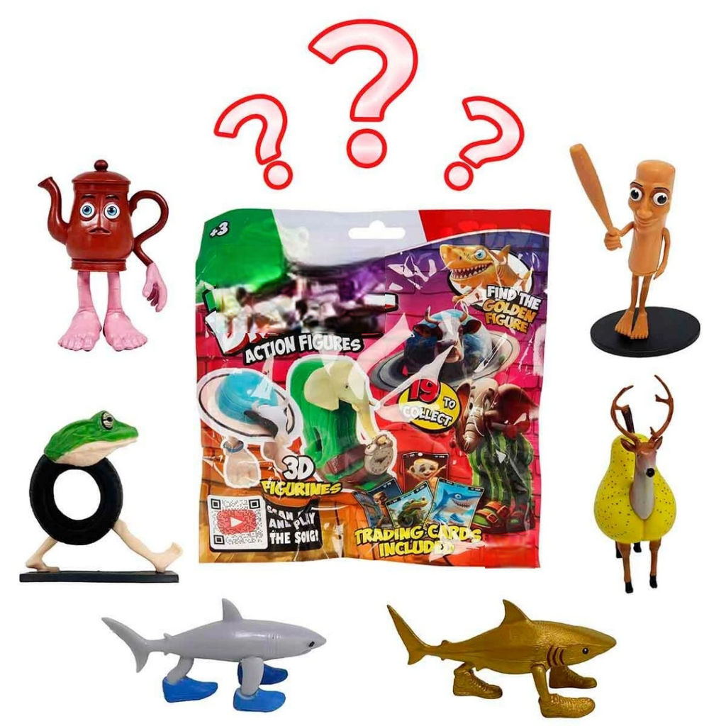 3D Sürpriz Figür Paketi