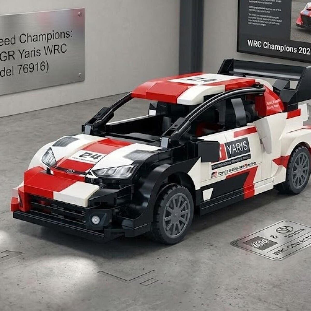 C55039W Cada Toyota Gr Yarış RALLY1 324 Parça Block Oyuncak