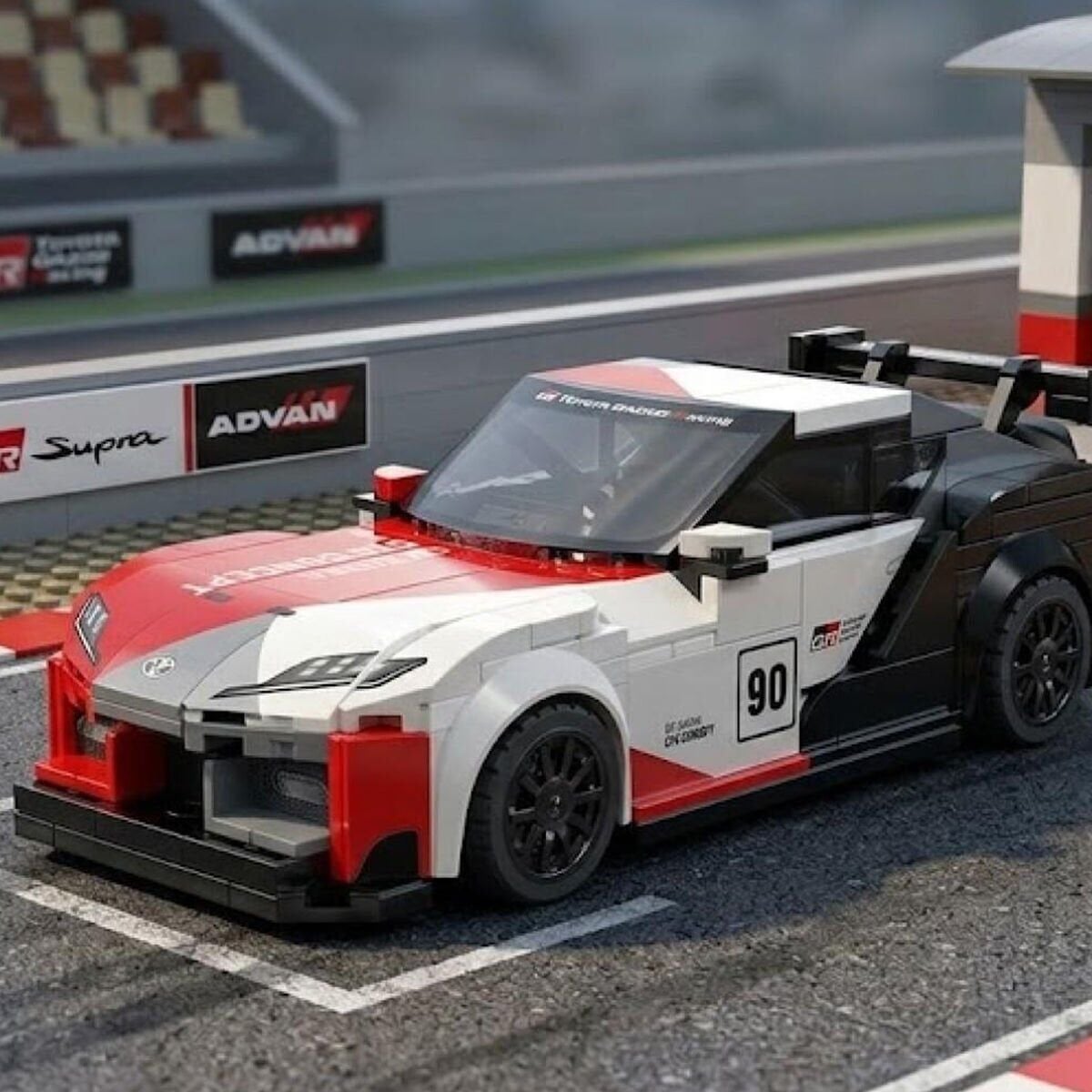 C55041W CADA TOYOTA GR SUPRA GT4 324 PARÇA BLK OYUNCAK