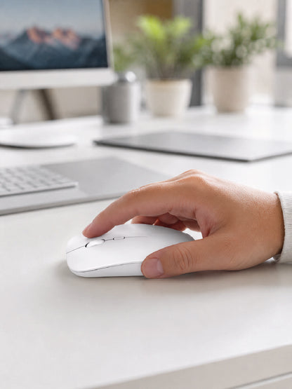 Bluetooth Kablosuz Wireless Mouse Şarjlı Sessiz Ergonomik 5000 DPI Fare