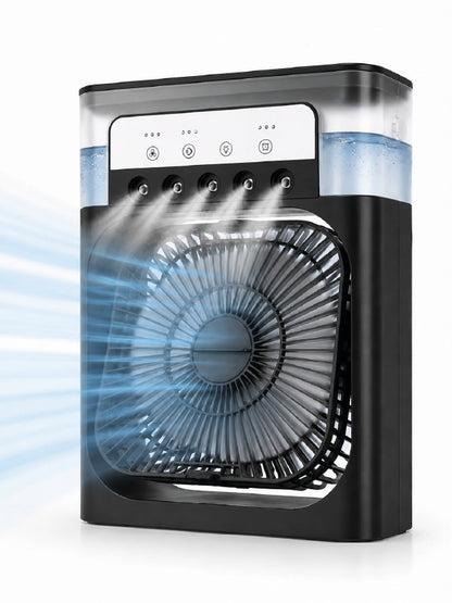 Serinletici Fan Type-C Bağlantı, Zamanlayıcı, 7 Renk Ambiyans Işığı