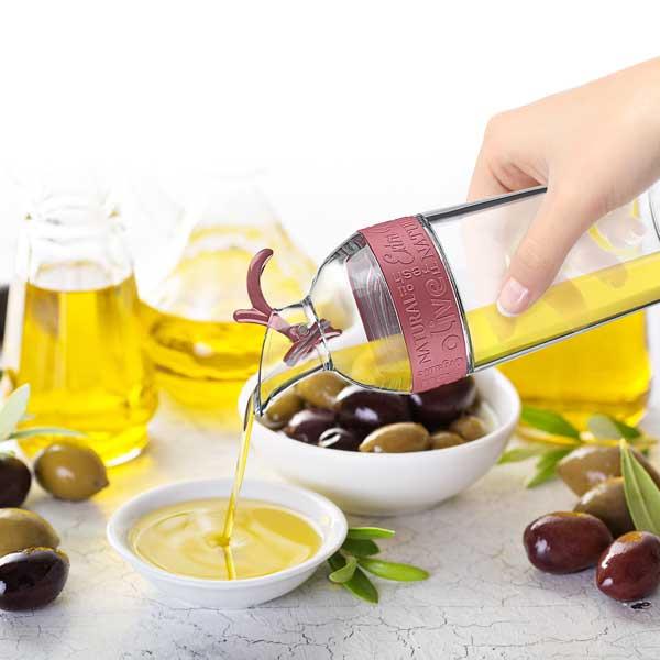Cam Yağdanlık Fresh Ölçülü Yağ Şişesi Yağdanlık (1034)