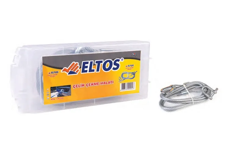 Çelik Çekme Halatı 6-8 Mm 3,5 Mt