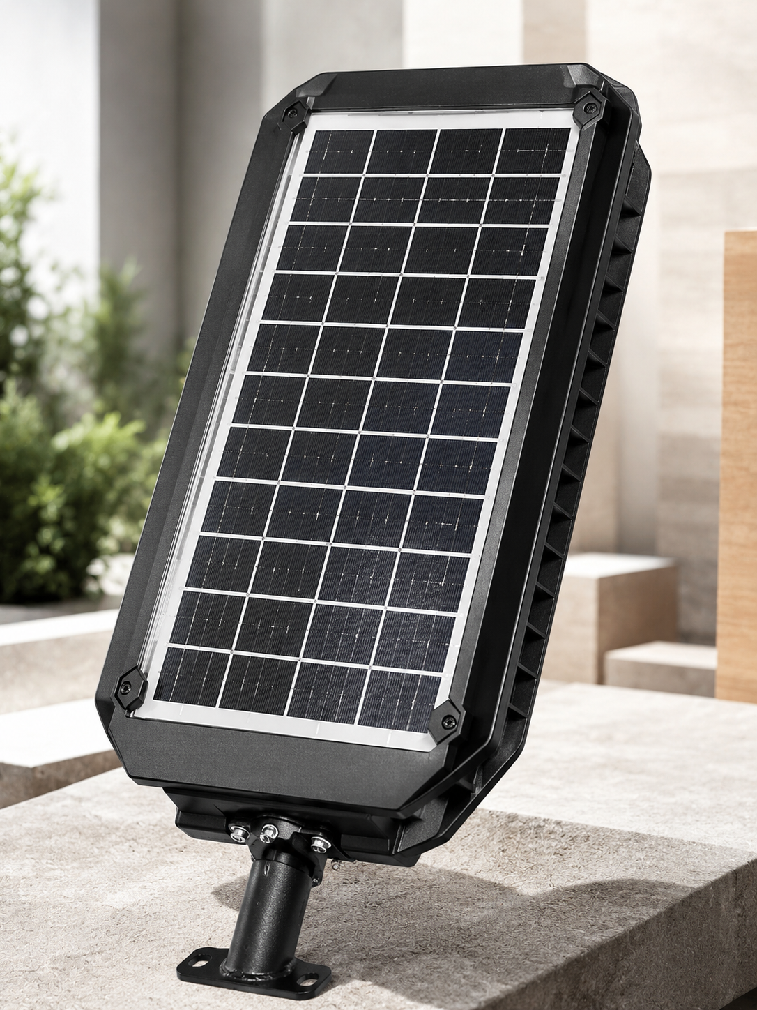 Güneş Enerjili LED Duvar ve Direk Lambası Suya Dayanıklı Akıllı Aydınlatma