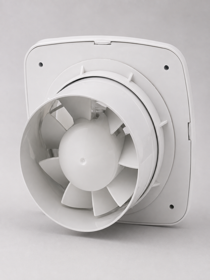 120 mm Dekoratif Aspiratör 16 W 180 m³/h Banyo Mutfak ve WC Havalandırma Fanı
