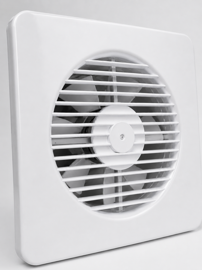150 mm Havalandırma Aspiratörü 20,8 x 20,8 cm 320 m³/h 20 W Duvar ve Tavan Montajlı Fan