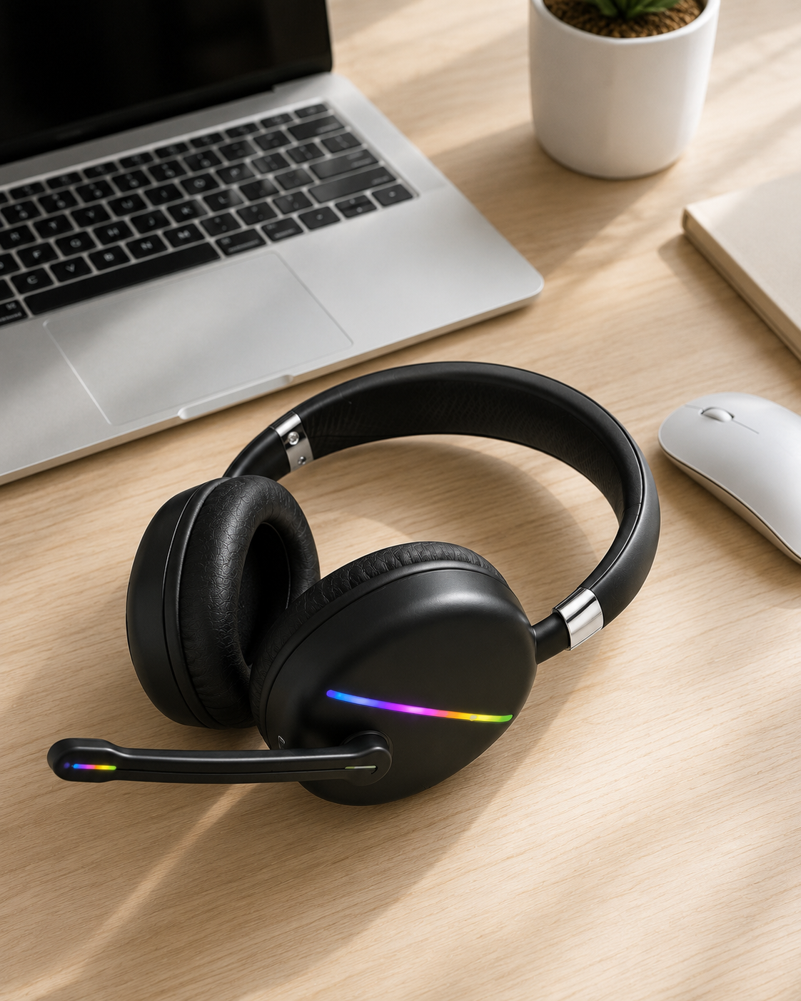 RGB SİYAH KULAKLIK MAX-17