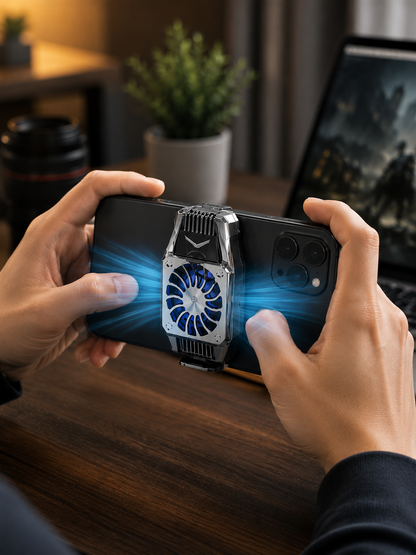 Telefon Isınmasını Azaltan Aktif Fanlı Soğutucu Sistemi
