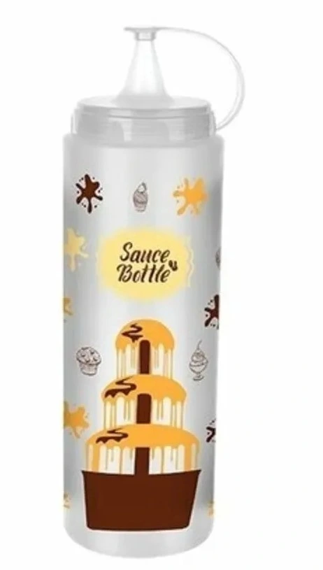 Çikolata Sos Şişesi - Şeffaf - 700 Ml