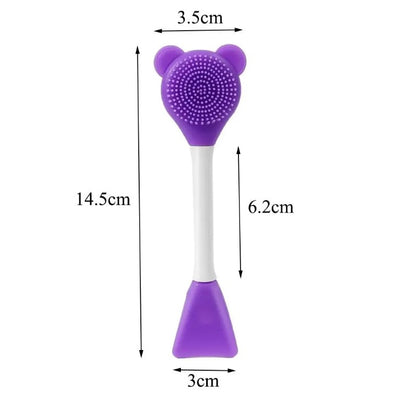 Cilt Bakım Fırçası ve Maske Spatulası (5643)
