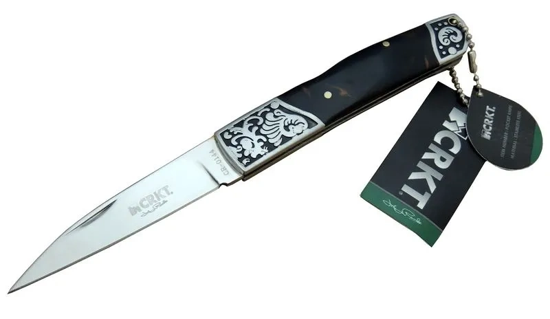 Crkt Cr 0144 Khv Kamp Çakı 18 Cm - Sedef Saplı, Kılıflı, Kutulu