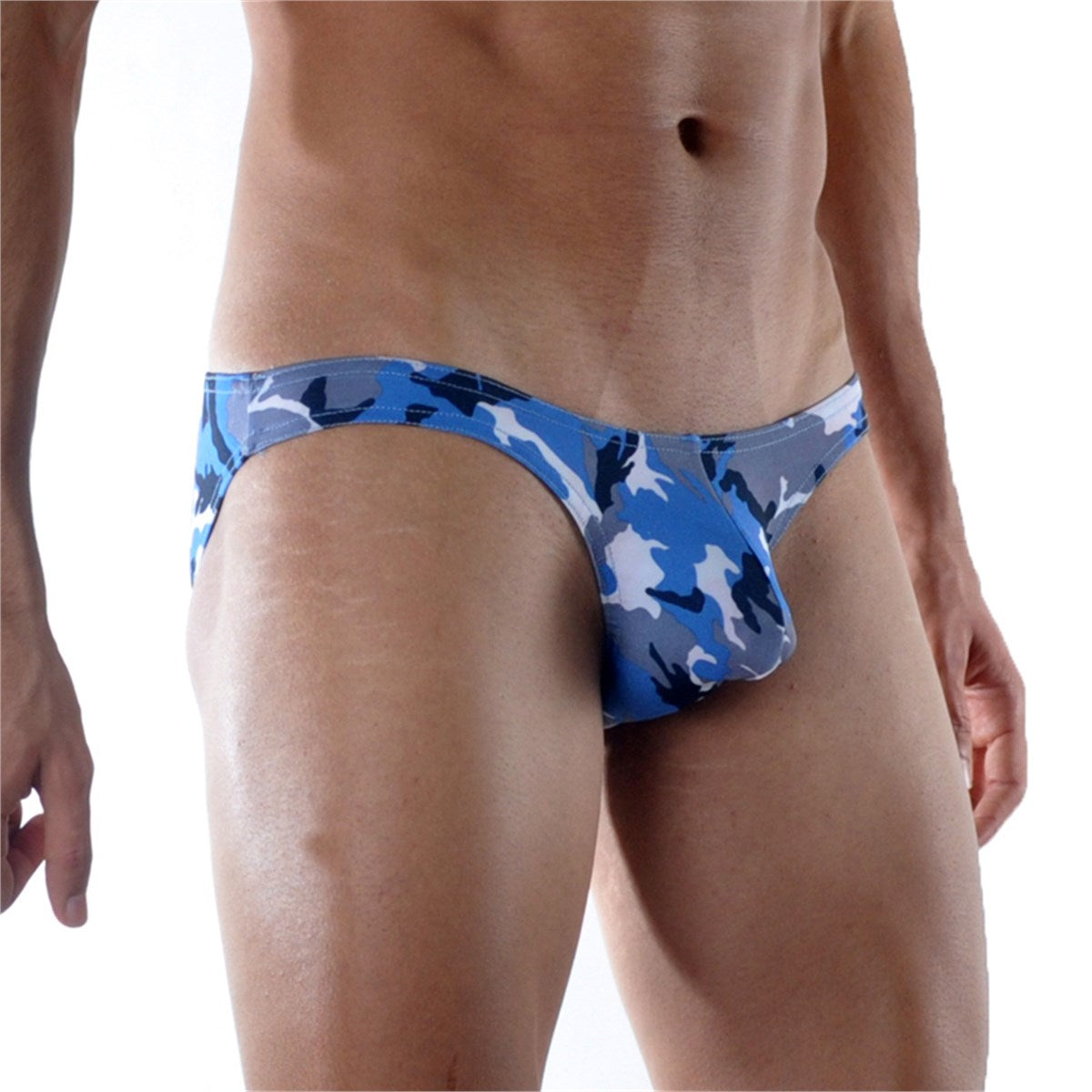 Desenli Erkek Slip - Renkli / XL