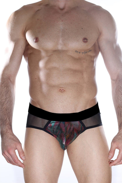 Desenli Jkstrap - Renkli / XS