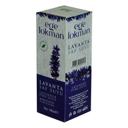 Doğal Lanta Saf Suyu Makyaj ve Yüz Temizleme 100 ML Spreyli Cam Şişe