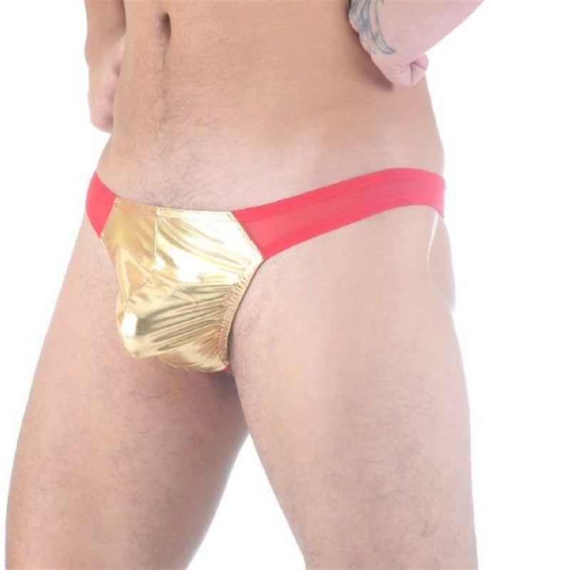 Fantezi Transparan Tanga - Renkli / M