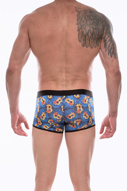 Erkek Desenli Boxer - Renkli / XXL