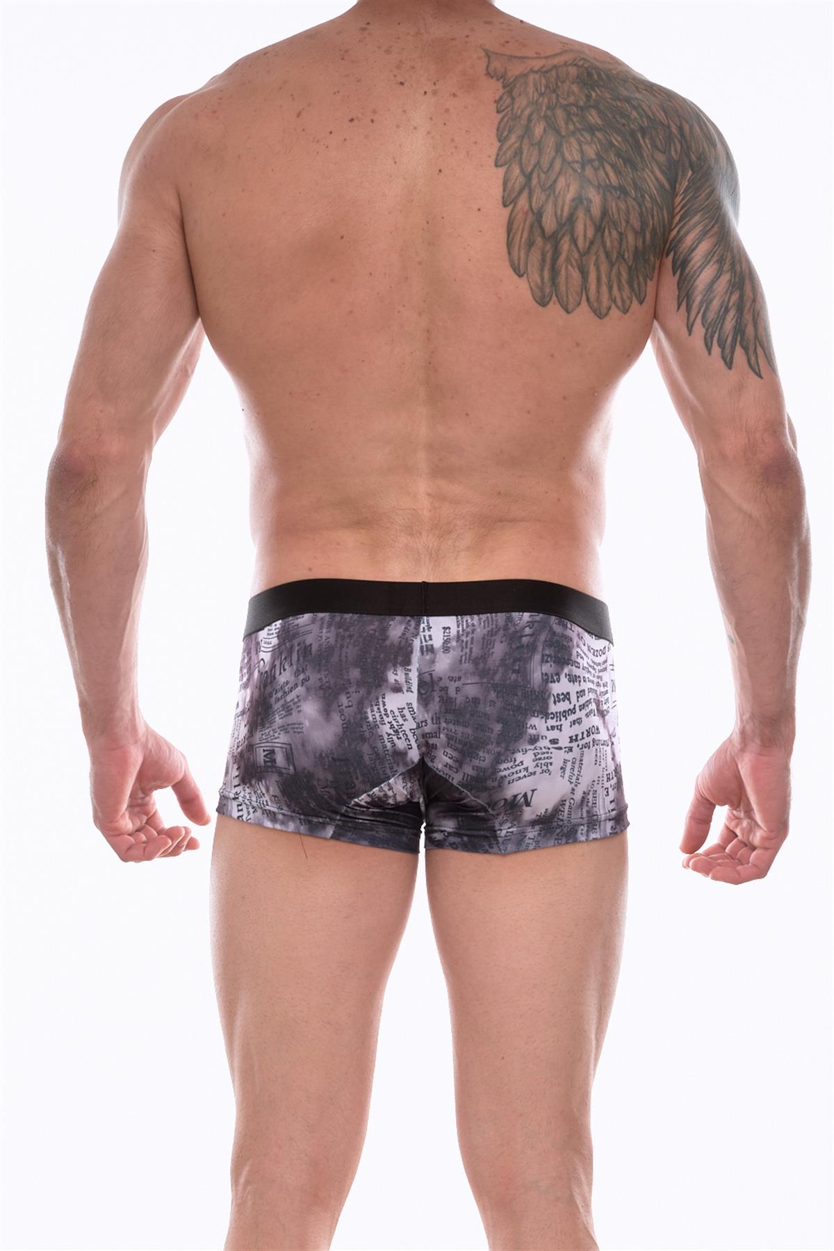 Erkek Desenli Boxer - Renkli / XS