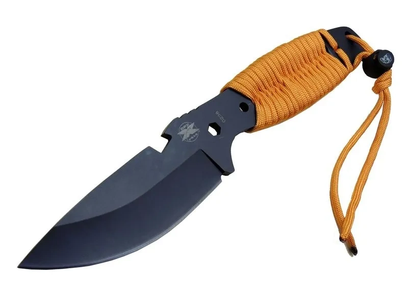 Dpx Gear Assault 0238trn Kamp Bıçağı 22,5 Cm - Turuncu, Metal; İpli Sap