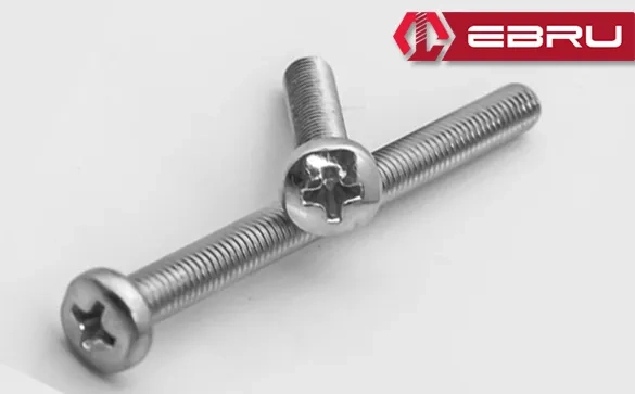 Ebru Yuvarlak Yıldız Başlı Ysb Civata M6x20 - 100 Adet