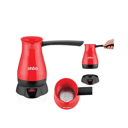 ELEKTRİKLİ CEZVE PLS. TÜRK KAHVE MAKİNE ÇELİK GİZLİ REZİSTANS 700W 5 FİNCAN - 400ML SCM-2948 (5643)