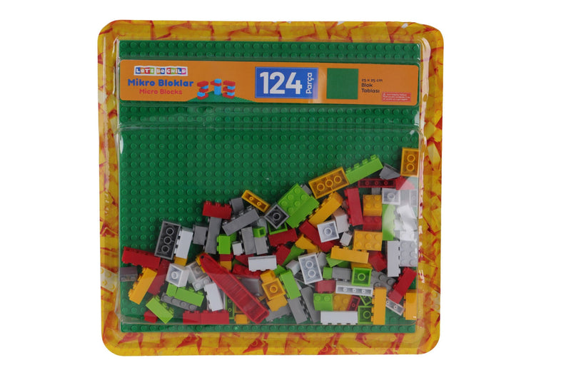 LC-31292 Mikro Bloklar 124 Parça Kartela