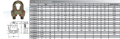 M20 Klemens (2 Adet)