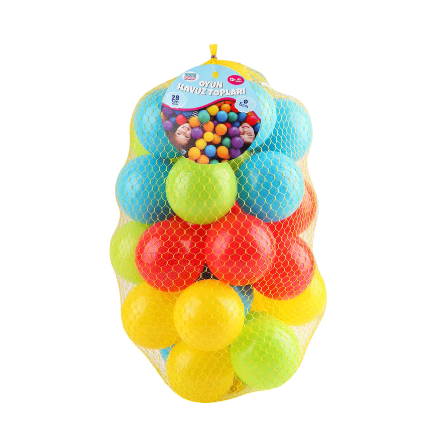 ER-6028 HUZ TOPU 6 CM 28Lİ FİLEDE