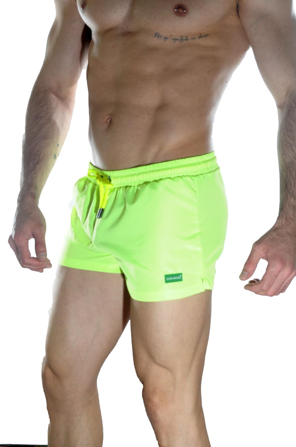 Erkek Neon Mini Mayo Short - Renkli / XS