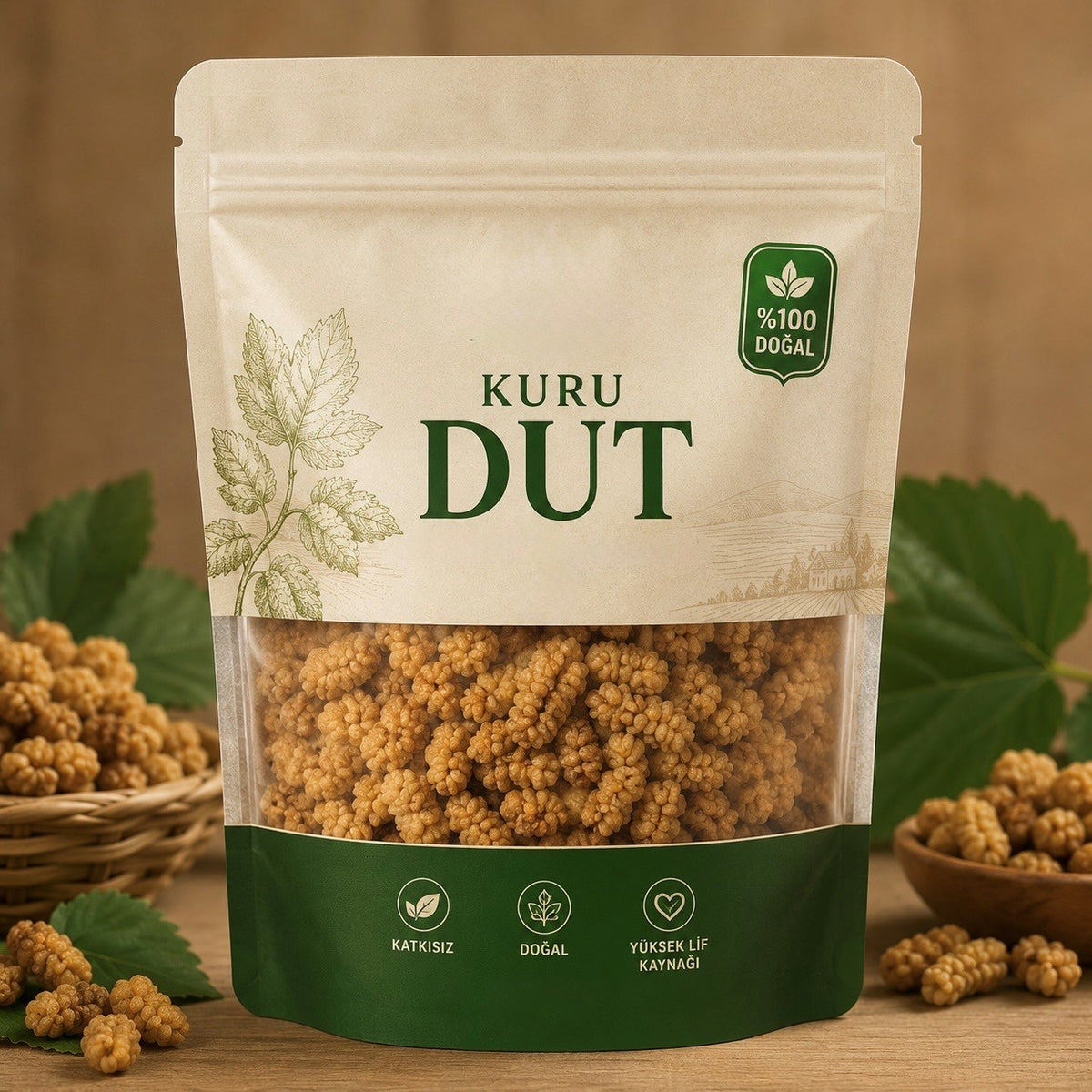Kuru Dut 500 Gr – Doğal Kuru Meyve
