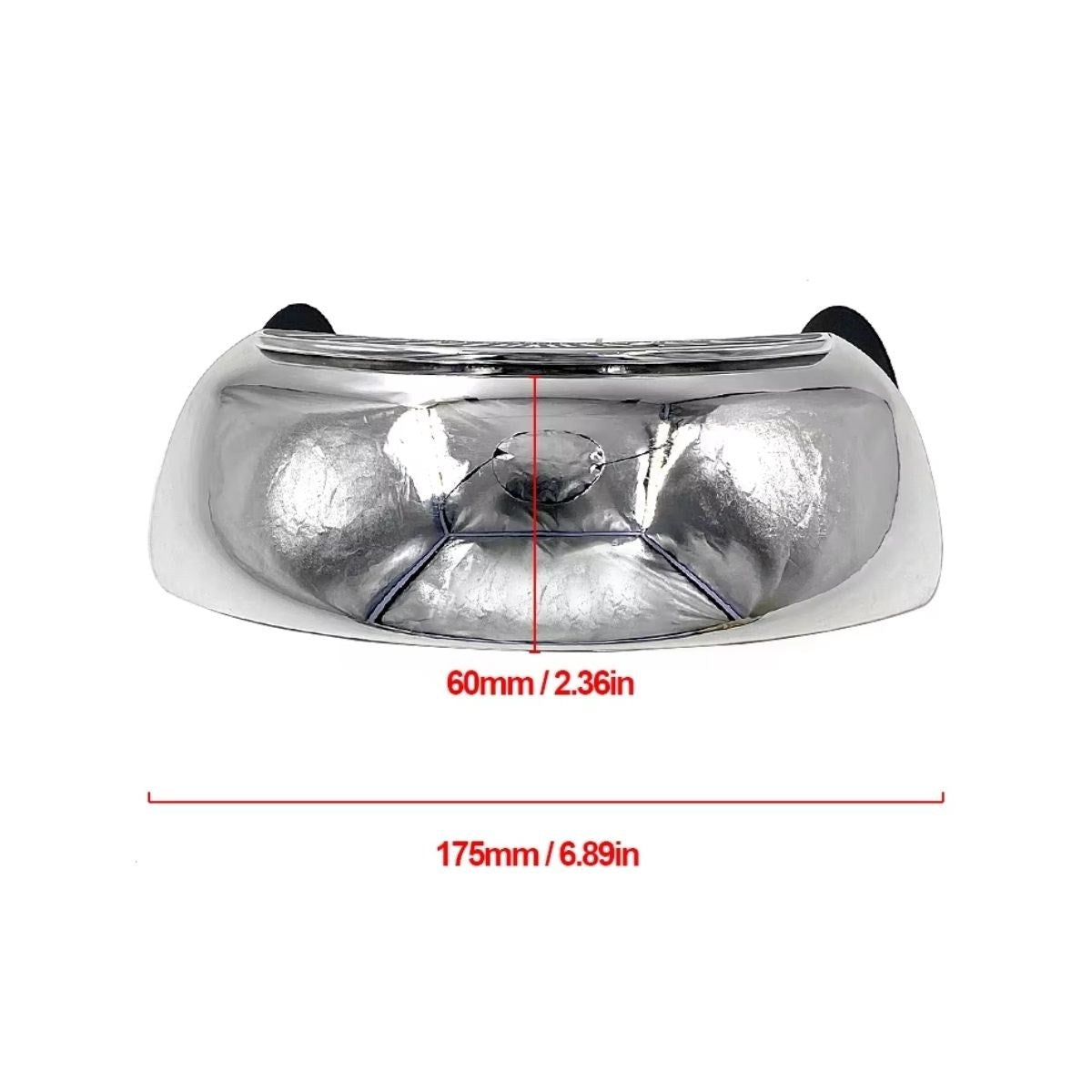 BUFFER® Motosiklet İçin Islanmaya Dayanıklı Geniş Açı Görme ve Kör Nokta Aynası