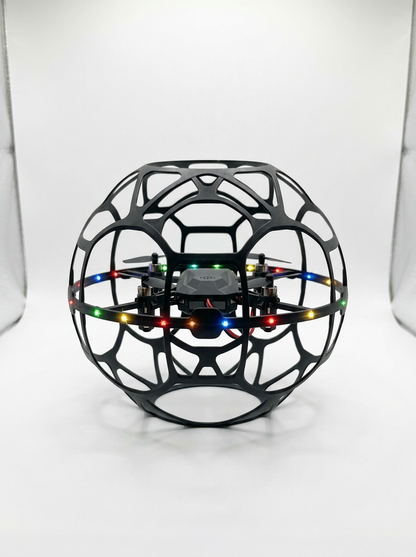 LED Işıklı Futbol Topu Mini Drone Akıllı Sensörlü El Kontrollü