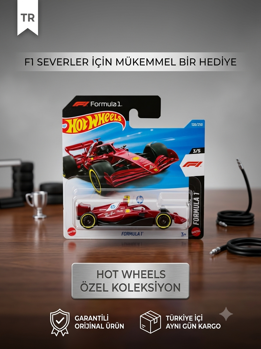 Hot Wheels Formula 1 Scuderia Ferrari Hp F1 Aracı