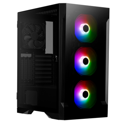 GAMDIAS TALOS E2 Elite, 750W, 80+ Bronze, Tempered Glass, ARGB, ATX GAMING KASA