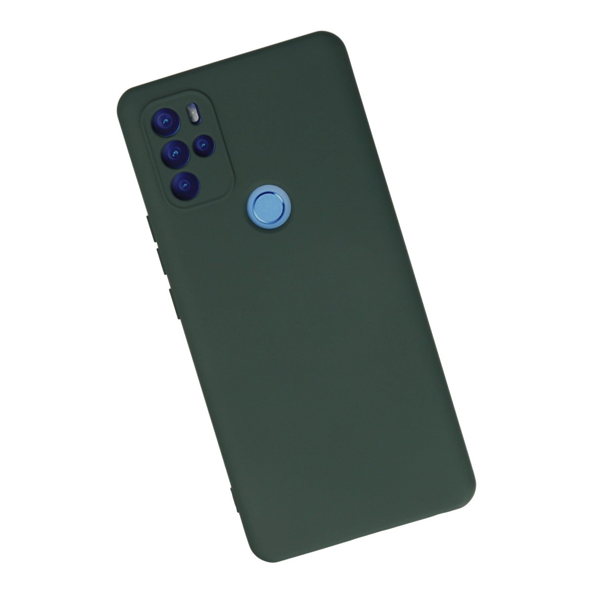 General Mobile Gm 21 Pro Kılıf Nano İçi Kadife Silikon - Koyu Yeşil