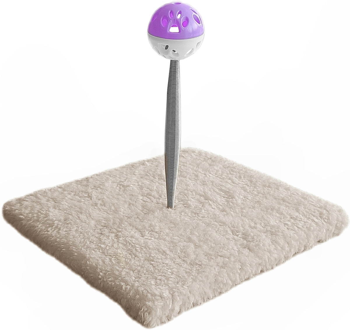 Yaylı Toplu Hacıyatmaz Kedi Aktivite Oyuncağı 16-20 cm Rengi