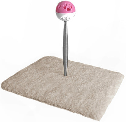 Yaylı Toplu Hacıyatmaz Kedi Aktivite Oyuncağı 16-20 cm Rengi
