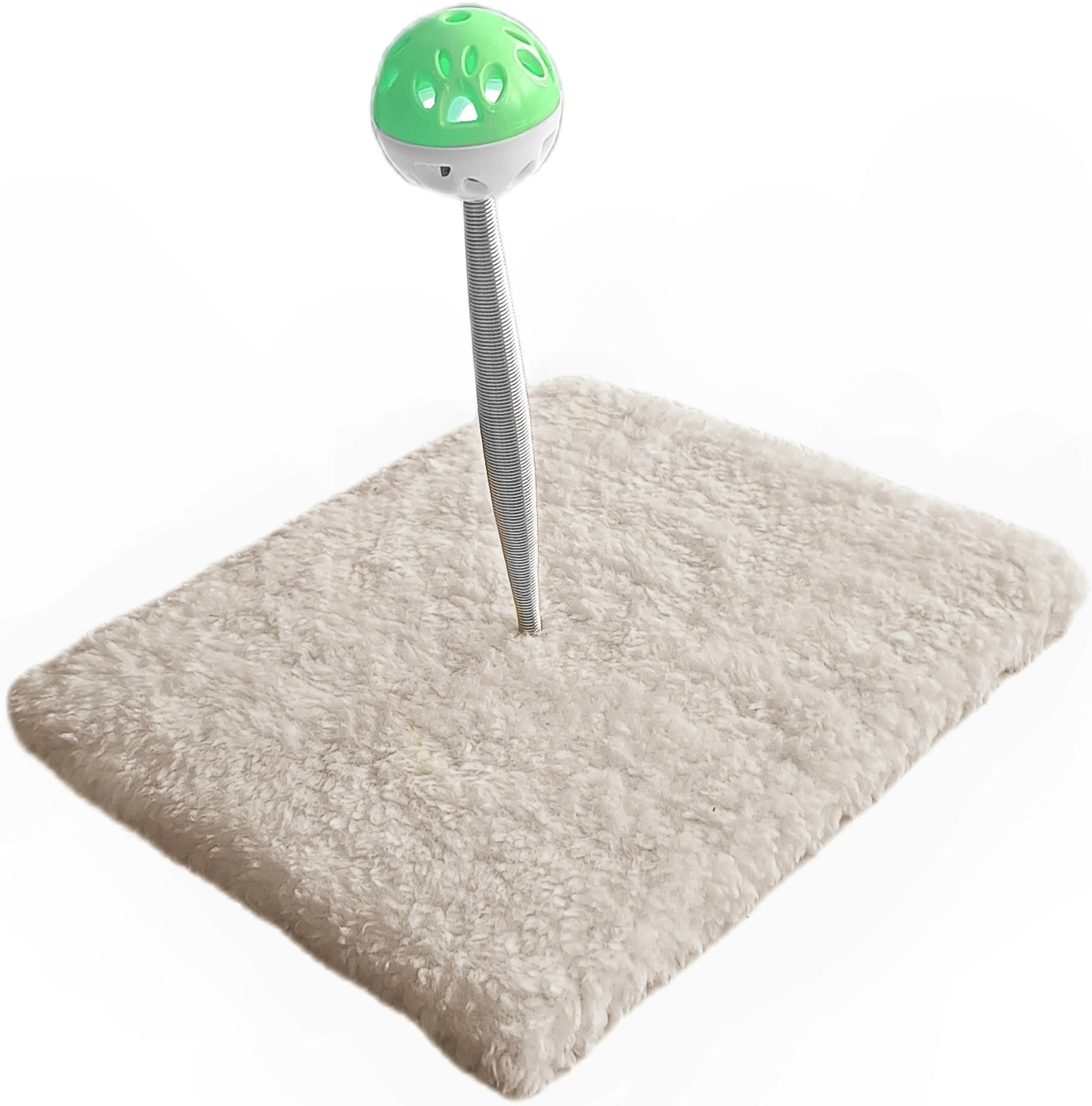 Yaylı Toplu Hacıyatmaz Kedi Aktivite Oyuncağı 16-20 cm Rengi