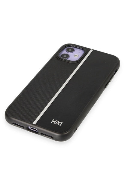 HDD Apple iPhone 11 Kılıf HBC-155 Lizbon Kapak - Siyah