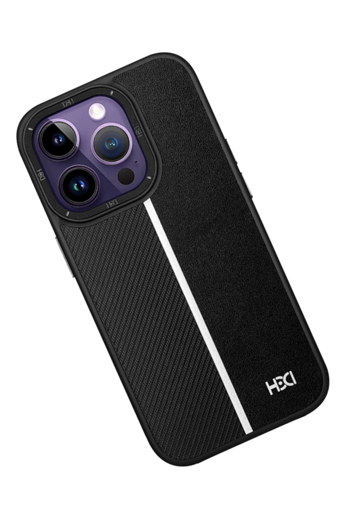 HDD Apple iPhone 14 Pro Kılıf HBC-155 Lizbon Kapak - Siyah
