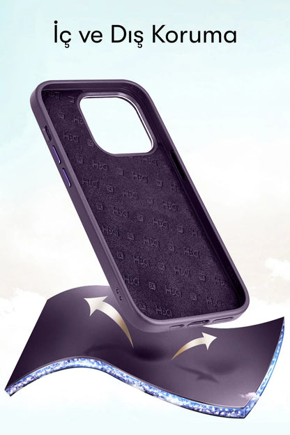 HDD Apple iPhone 14 Pro Max Kılıf HBC-188 Astra Kapak - Siyah