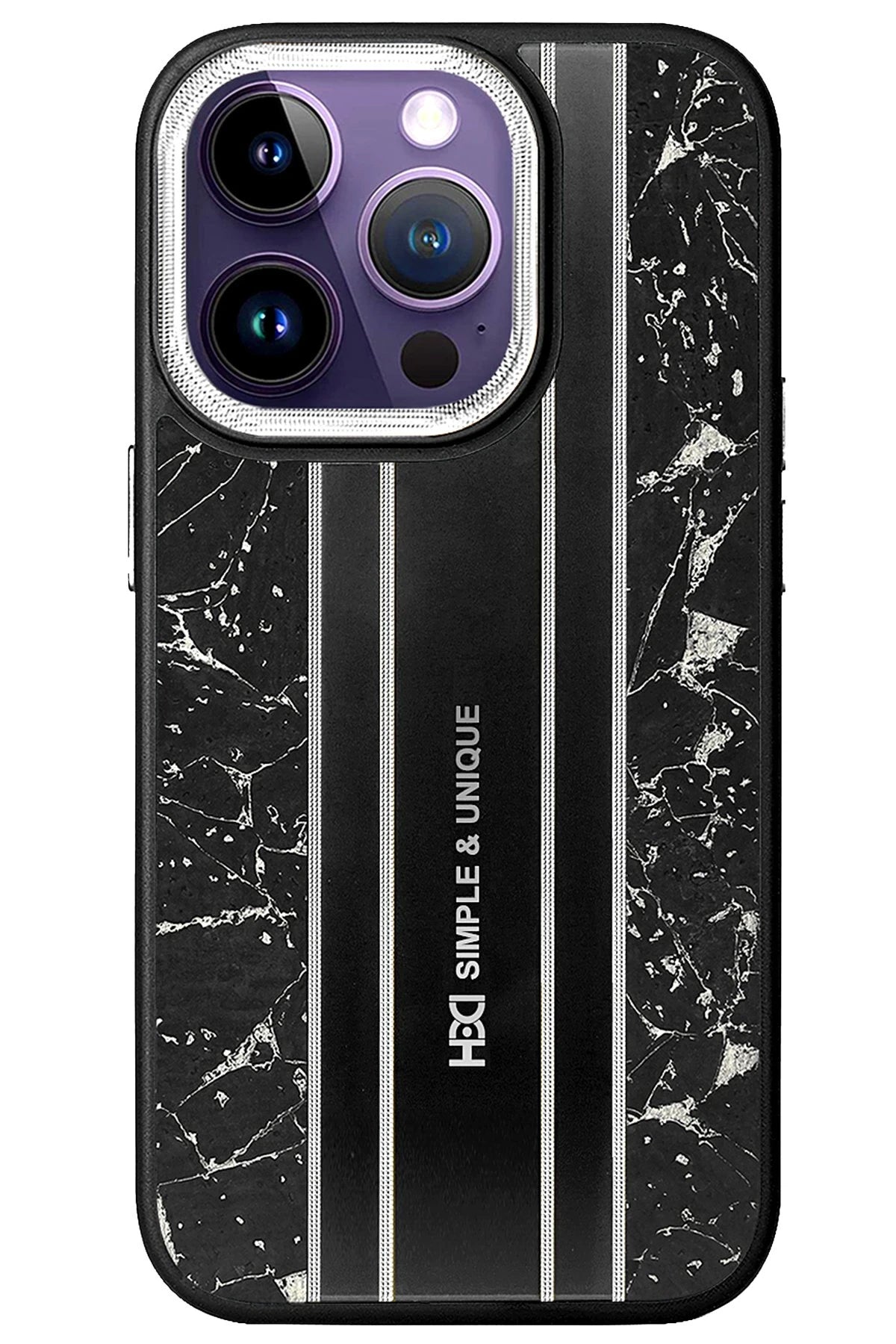 HDD Apple iPhone 14 Pro Max Kılıf HBC-188 Astra Kapak - Siyah