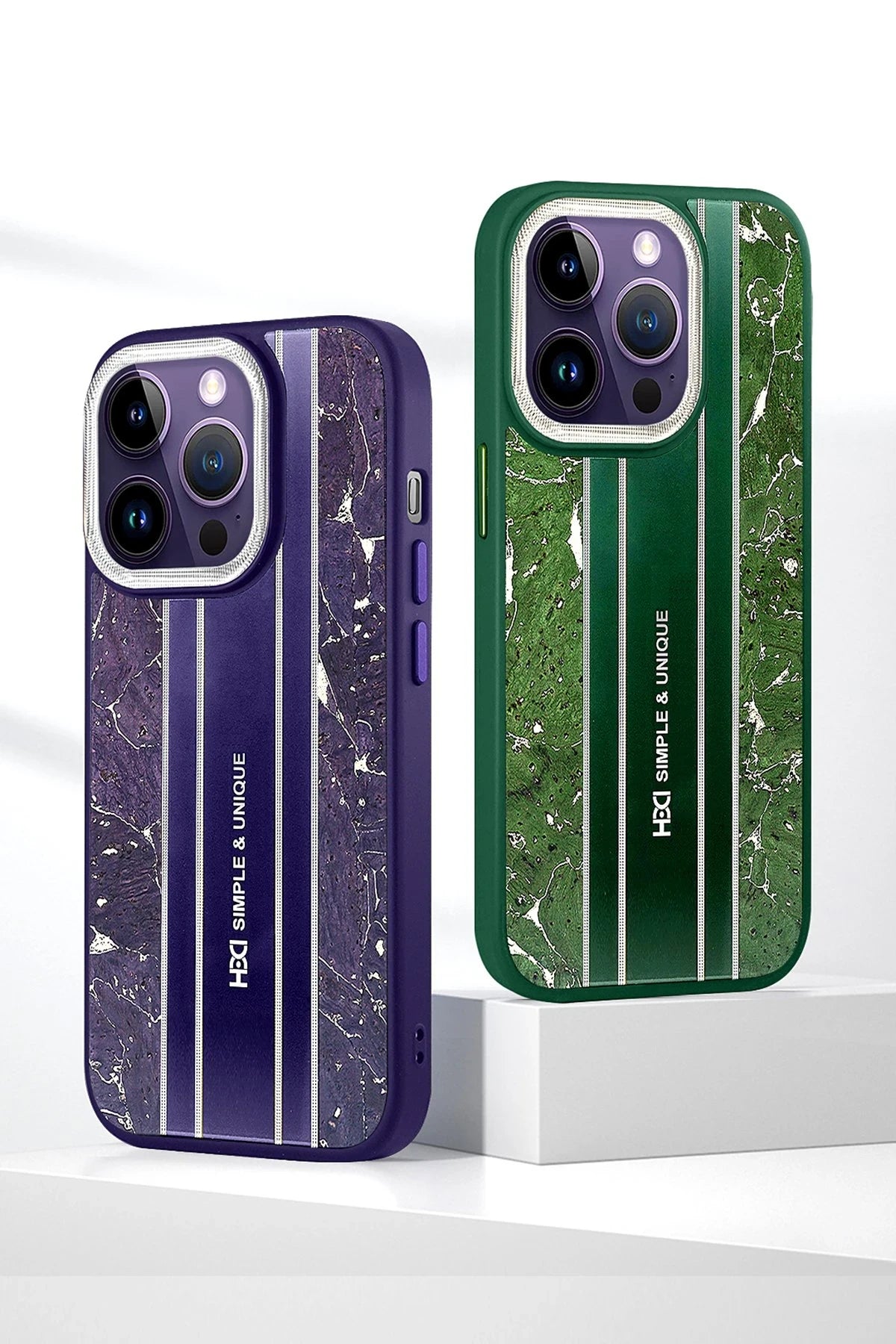 HDD Apple iPhone 14 Pro Max Kılıf HBC-188 Astra Kapak - Siyah