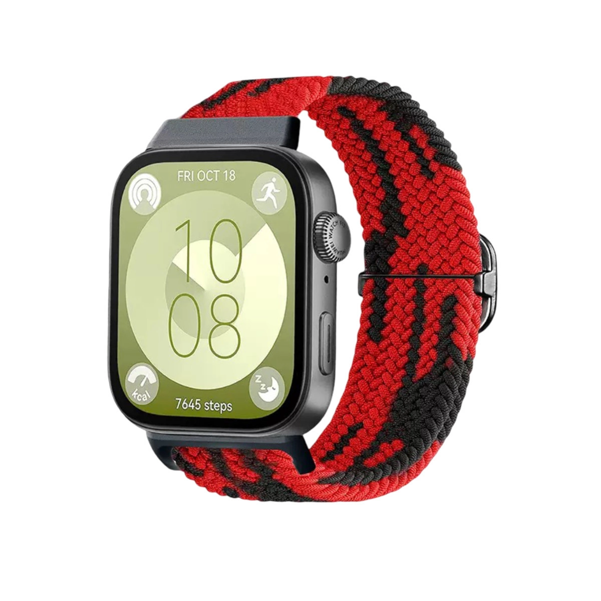 Huawei Fit 4 Kordon (saat Değildir) - Kırmızı-siyah