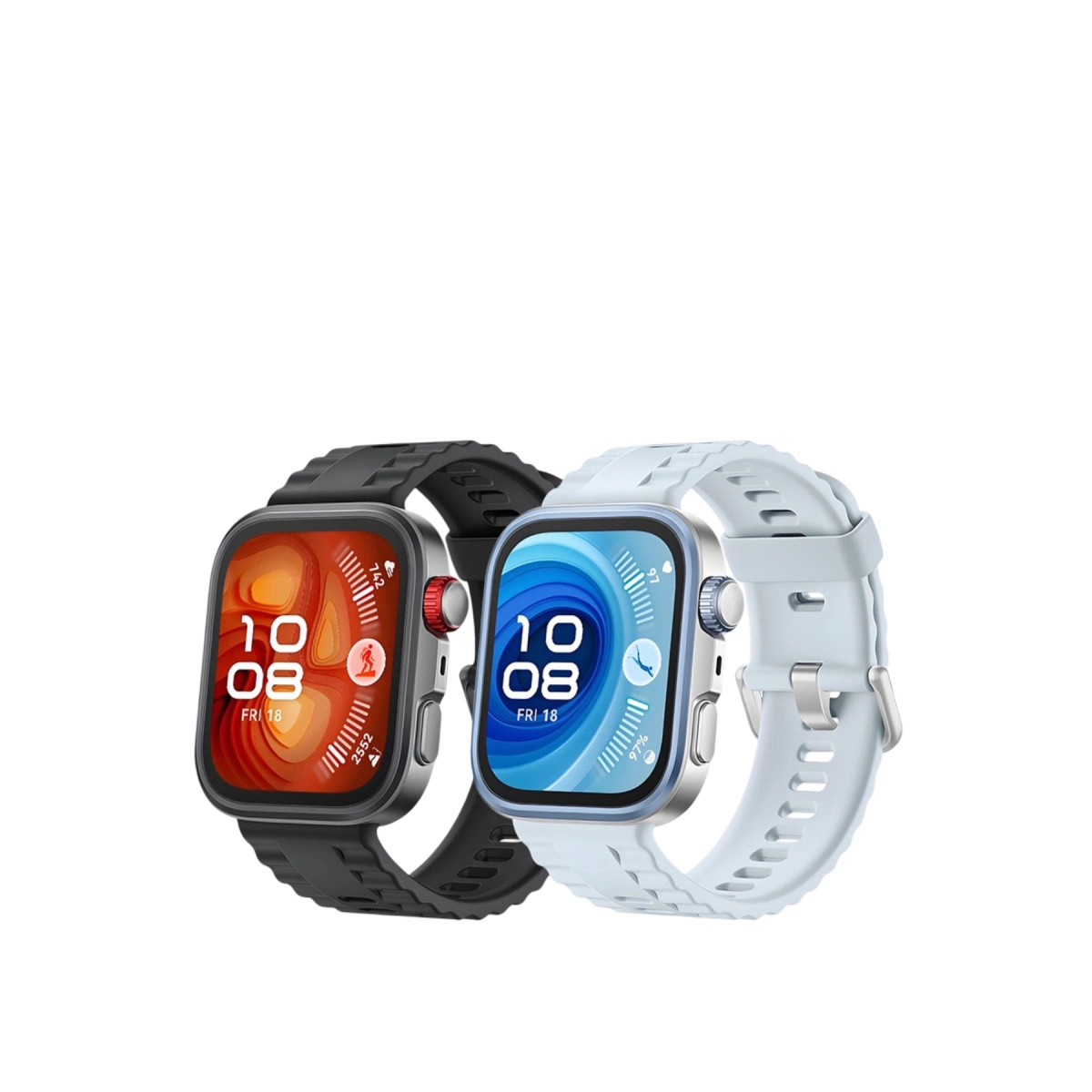 Huawei Fit 4 Nova Silikon Kordon (saat Değildir) - Açık Mavi