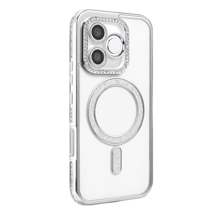 Huawei Honor 600 Lite Joke Simli Magneticsafe Kılıf - Gümüş