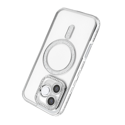 Huawei Honor 600 Lite Joke Simli Magneticsafe Kılıf - Gümüş