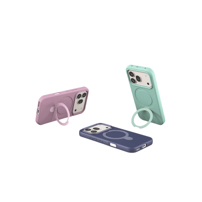 Huawei Honor 600 Regal Magsafe Standlı Kapak - Titan Gri